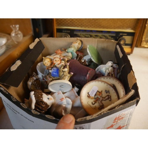 715 - BOX OF COLLECTABLES