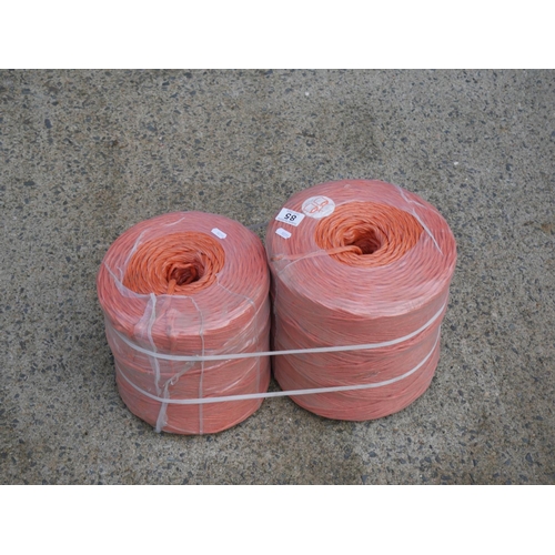 85 - PACK OF HEAVY DUTY BALER TWINE