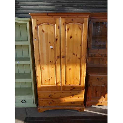 106 - PINE WARDROBE