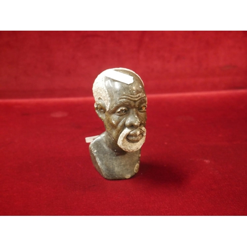 230 - SOAP STONE BUST