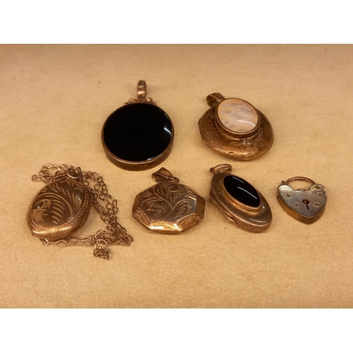 247 - LOT OF SILVER LOCKETS