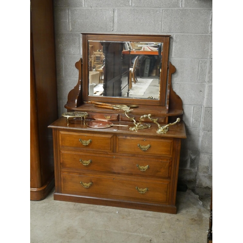 345 - MAHOGANY DRESSING TABLE