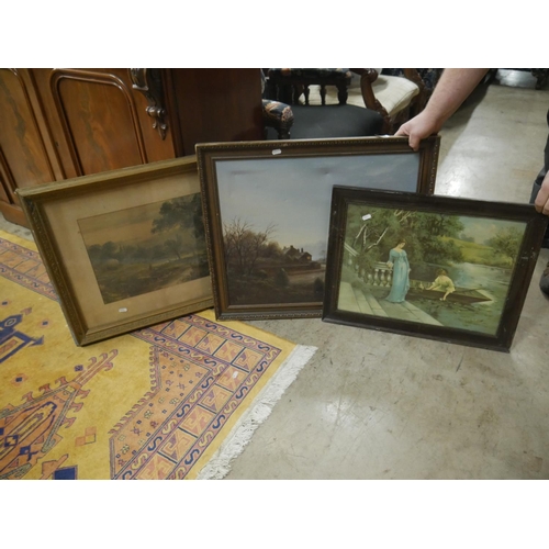 381 - 3 FRAMED PICTURES