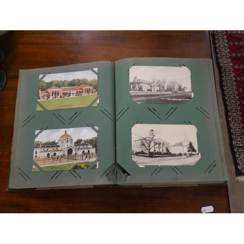 407 - ALBUM OF POSTCARDS