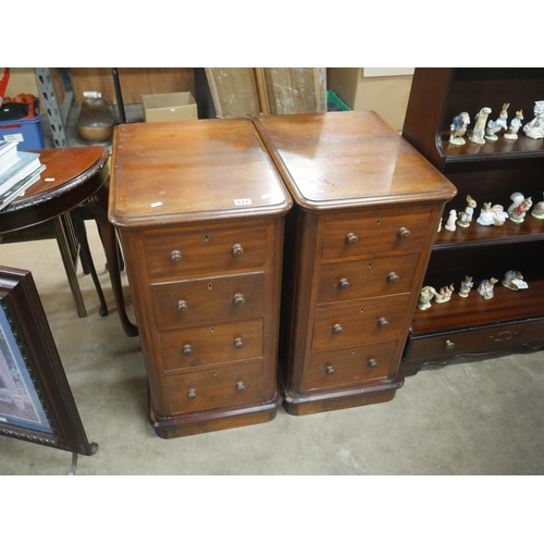 511 - PAIR OF VICTORIAN LOCKERS