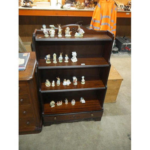 514 - MAHOGANY BOOKCASE