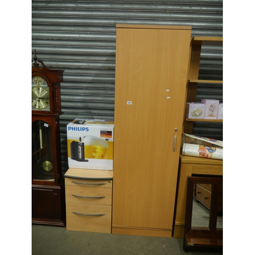 550 - 2 OFFICE CABINETS