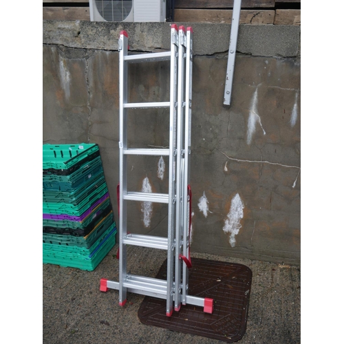 117 - TRIPLE EXTENSION LADDER