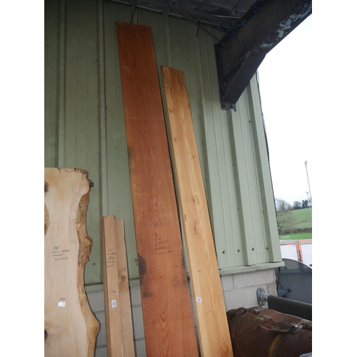 142 - 2 LARCH BOARDS