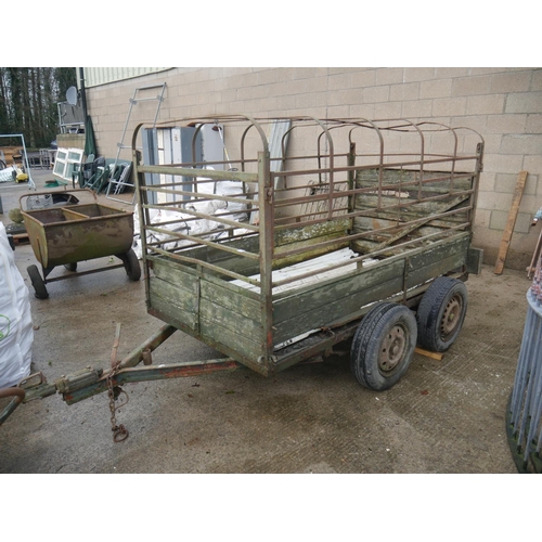 16 - SMALL LIVESTOCK TRAILER FOR RESTORATION