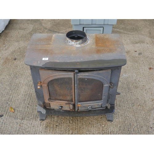 27 - SOLID FUEL STOVE