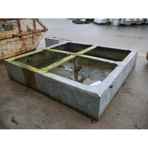 3 - GALVANIZED WATER TANK