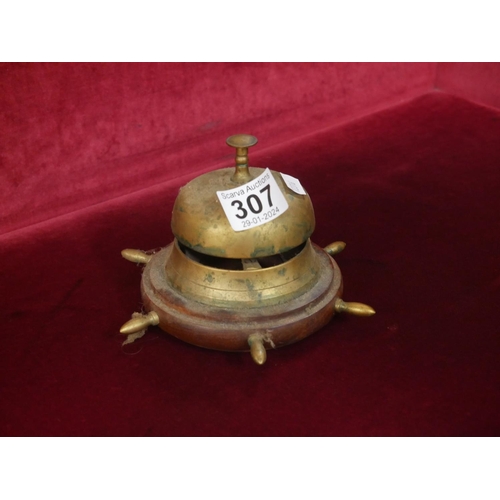 307 - BRASS SHOP BELL