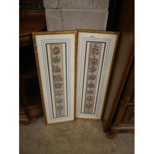 376 - PAIR OF FRAMED PRINTS