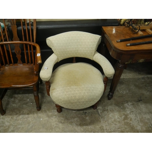 497 - VICTORIAN TUB CHAIR