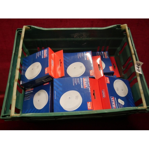 646 - BOX OF SMOKE ALARMS