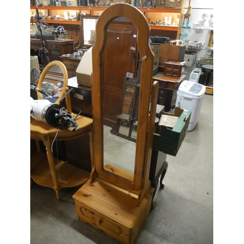 671 - PINE CHEVAL MIRROR