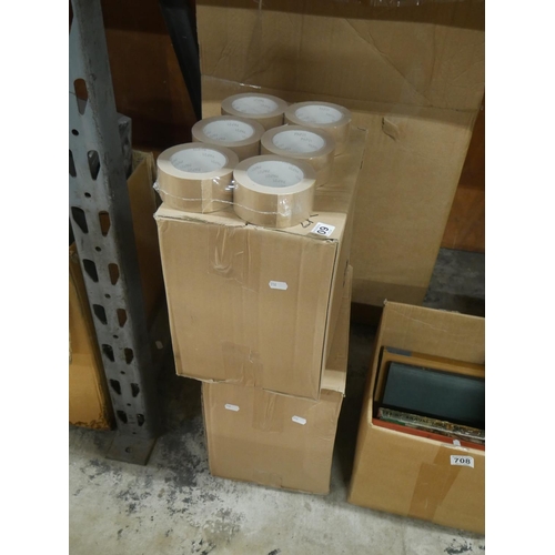 709 - 2 BOXES OF PACKING TAPE