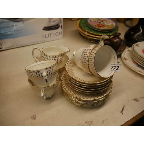 772 - PART TEA SET