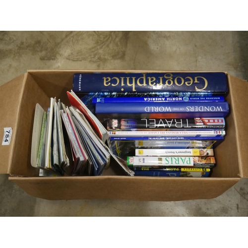 784 - BOX OF BOOKS