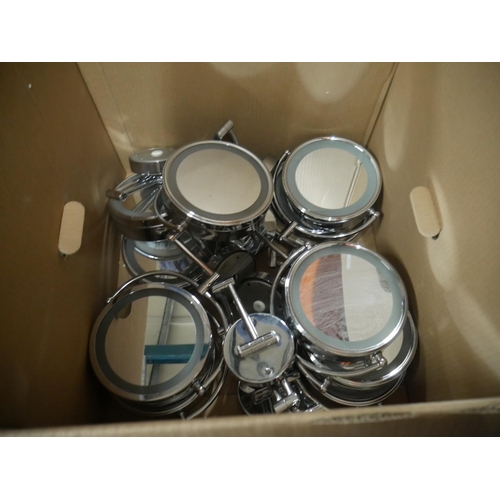 796 - BOX OF SHAVING MIRRORS