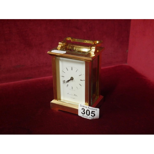 305 - CARRIAGE CLOCK