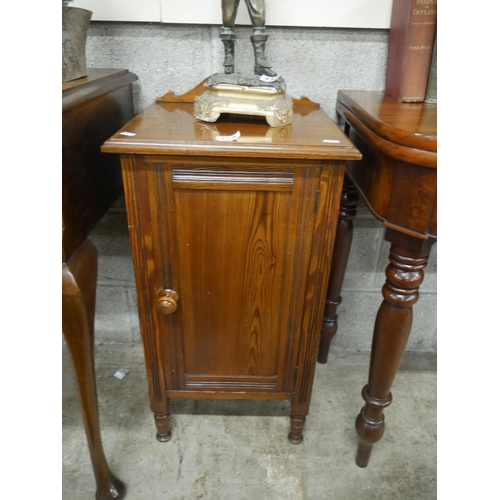 429 - PITCH PINE VICTORIAN POT CUPBOARD