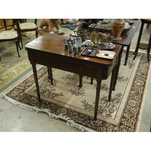 506 - REGENCY TURNOVER LEAF TEA TABLE