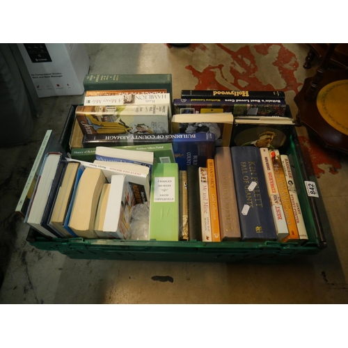 842 - BOX OF BOOKS