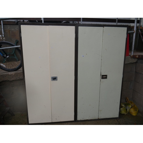 146 - 2 STEEL CABINETS