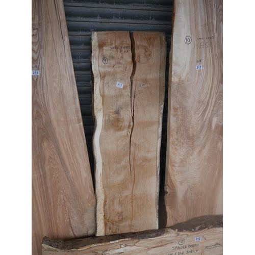 217 - SLAB OF OAK