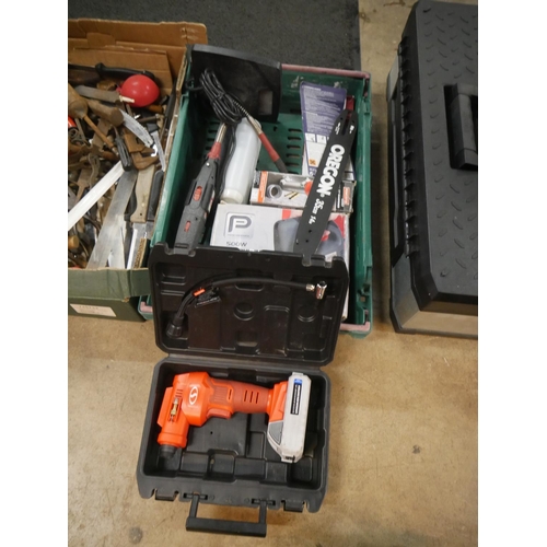 239 - BOX OF TOOLS