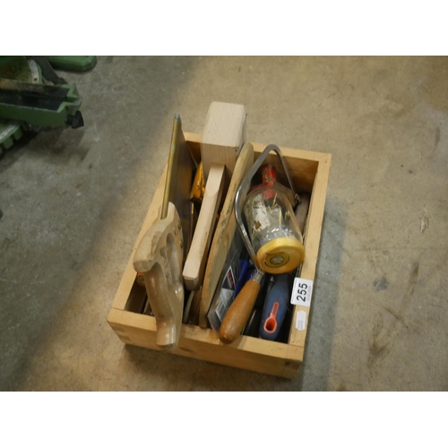 255 - TOOL BOX & CONTENTS