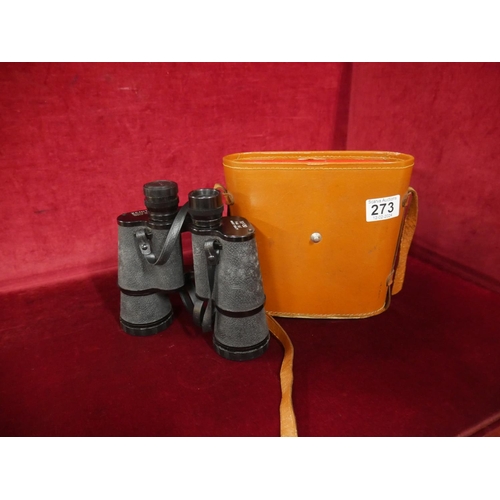 273 - CASED BINOCULARS