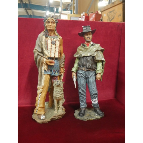 280 - WESTERN FIGURINES