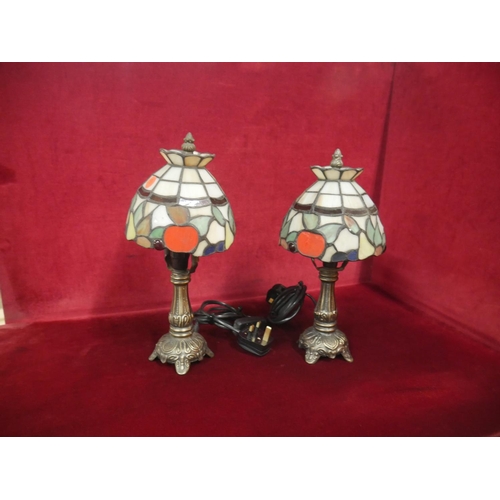 281 - 2 TIFFANY LAMPS