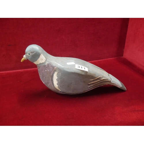 311 - VICTORIAN PIGEON DECOY