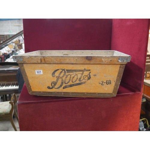 321 - OLD BOOTS CRATE