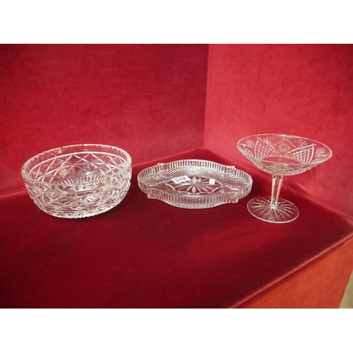 332 - WATERFORD CRYSTAL X 3