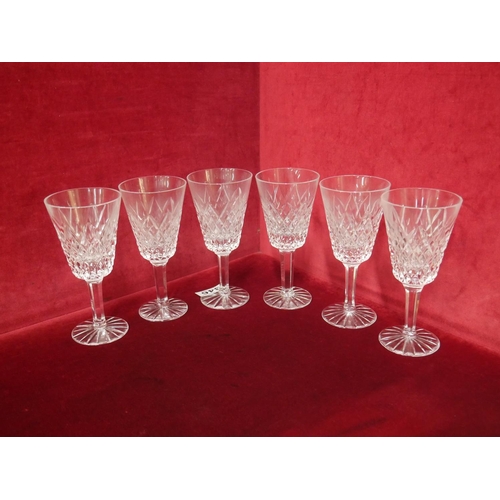 346 - 6 TYRONE WINE GLASSES