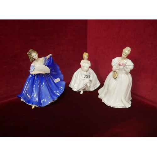 359 - 3 DOULTON FIGURES