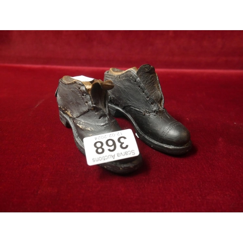 368 - PAIR OF ANTIQUE SAMPLE BOOTS