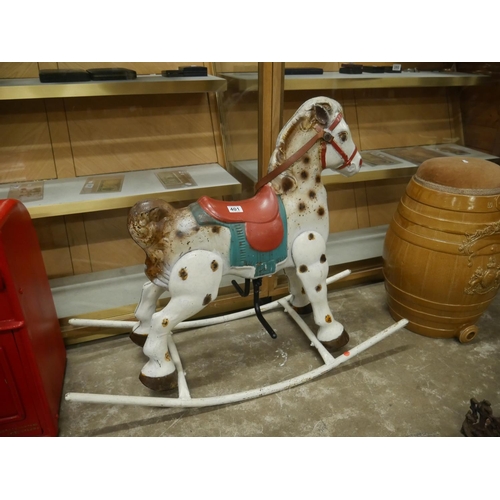 401 - TIN PLATE ROCKING HORSE