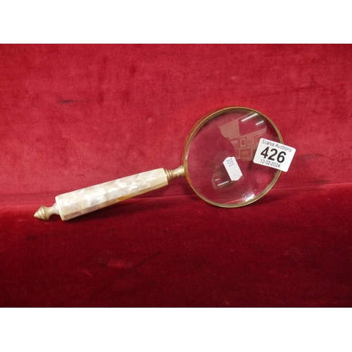 426 - LARGE MAGNIFYING GLASS