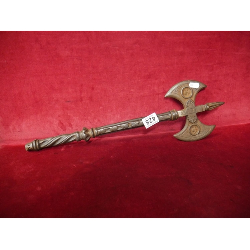 428 - METAL AXE