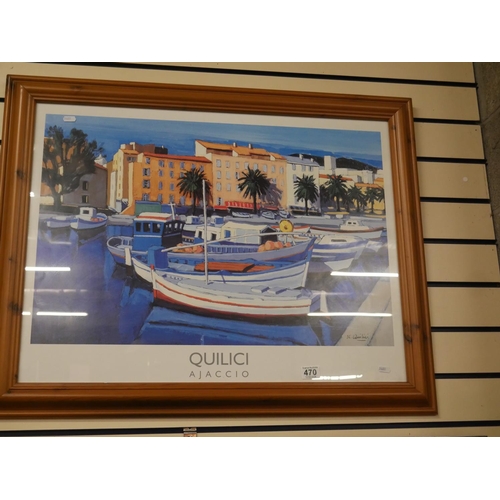 470 - FRAMED PRINT