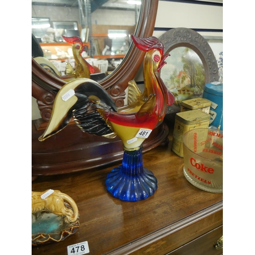 481 - MURANO COCKEREL