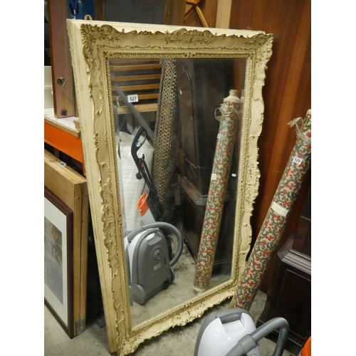 527 - LARGE DECORATIVE MIRROR