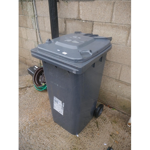 61 - GREY WHEELIE BIN