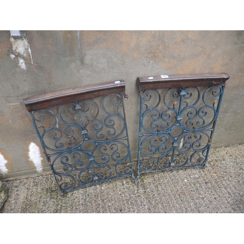 106 - PAIR OF ALTAR GATES